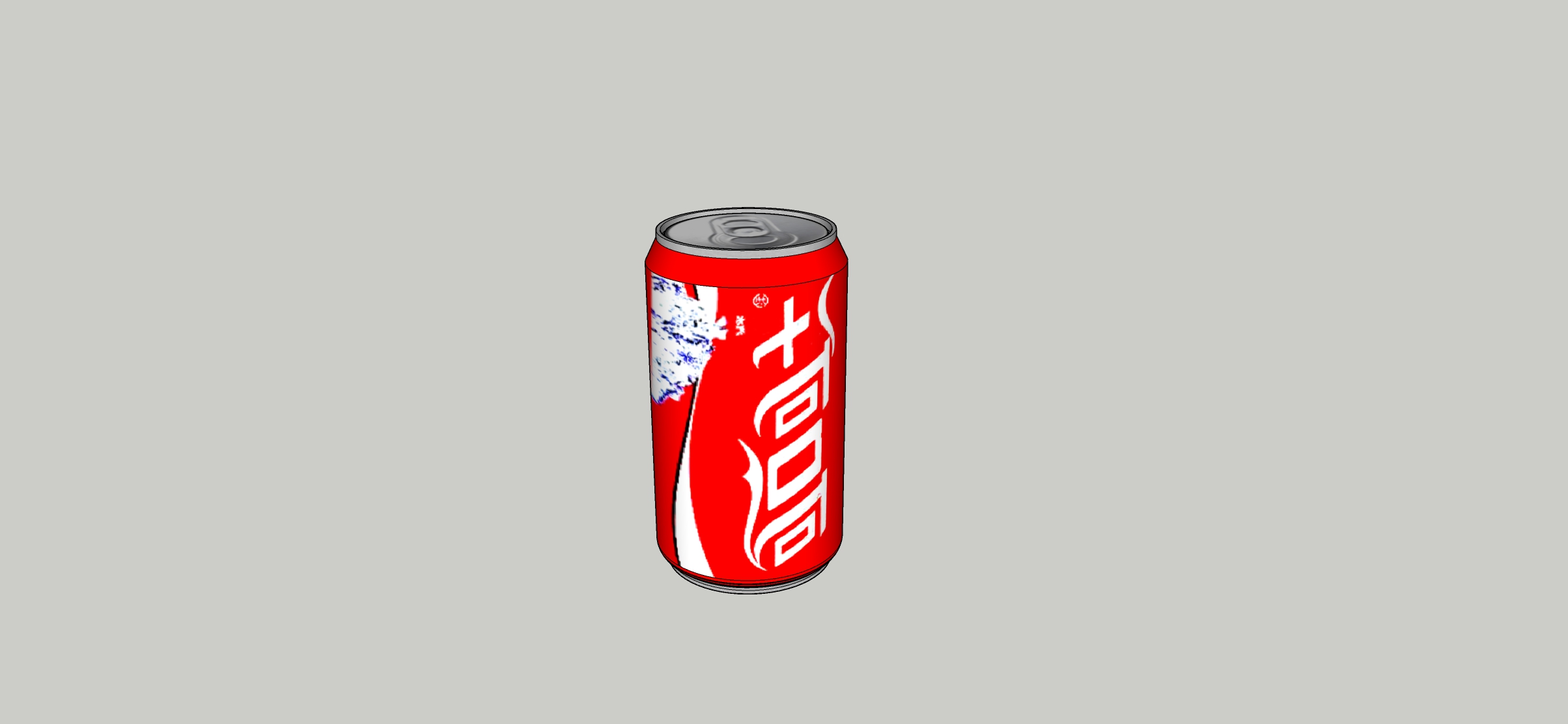 SU模型可乐罐饮料罐