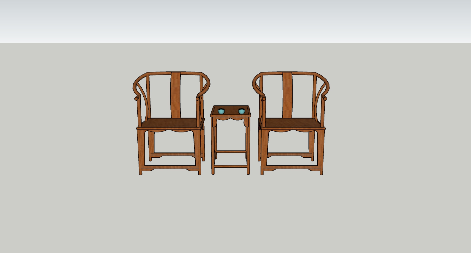 中式椅子  圆椅  圈椅  太师椅   茶几角几边几