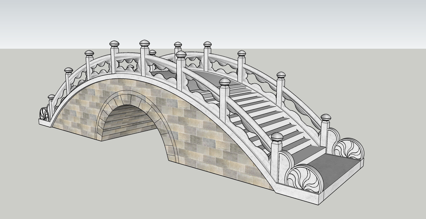 中式石桥   石拱桥   小桥
