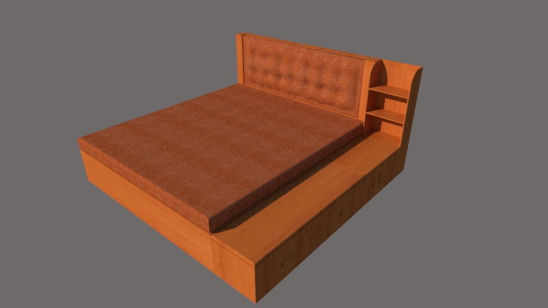实木床  双人床