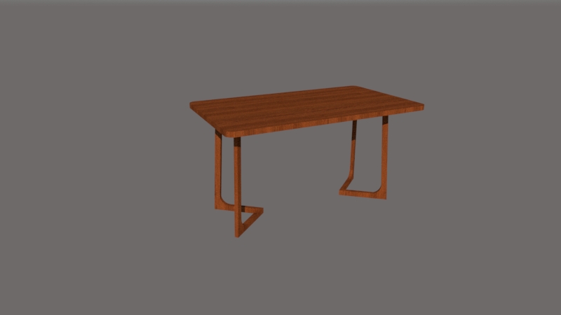 桌子模型   书桌  电脑桌   简易办公桌