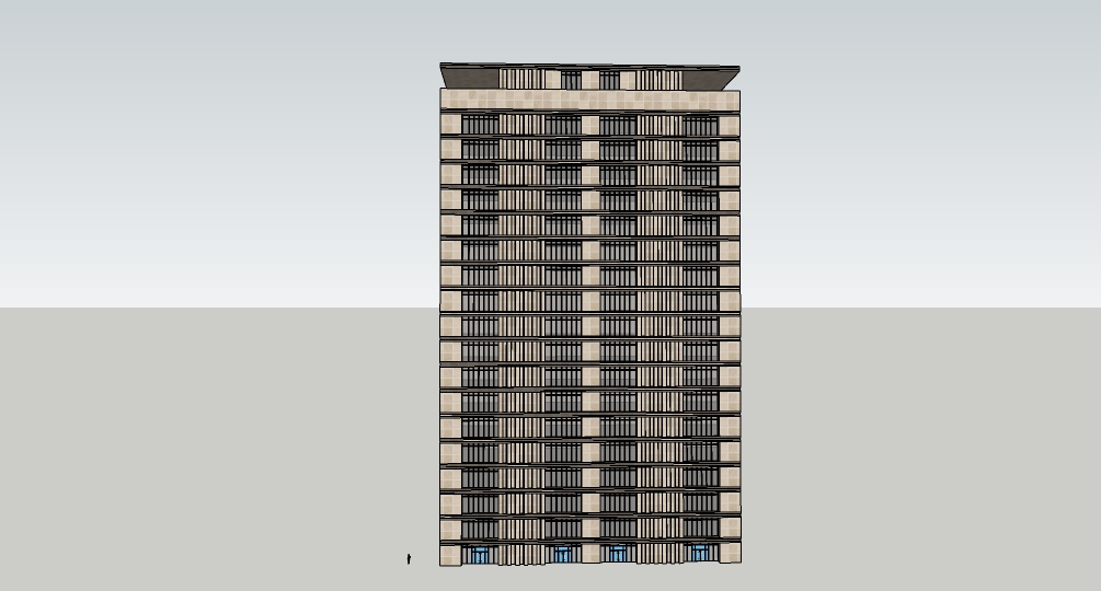 现代商业楼   商业建筑模型   商场