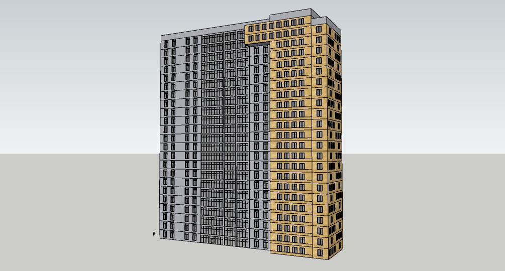 现代商业楼   商业建筑模型   商场