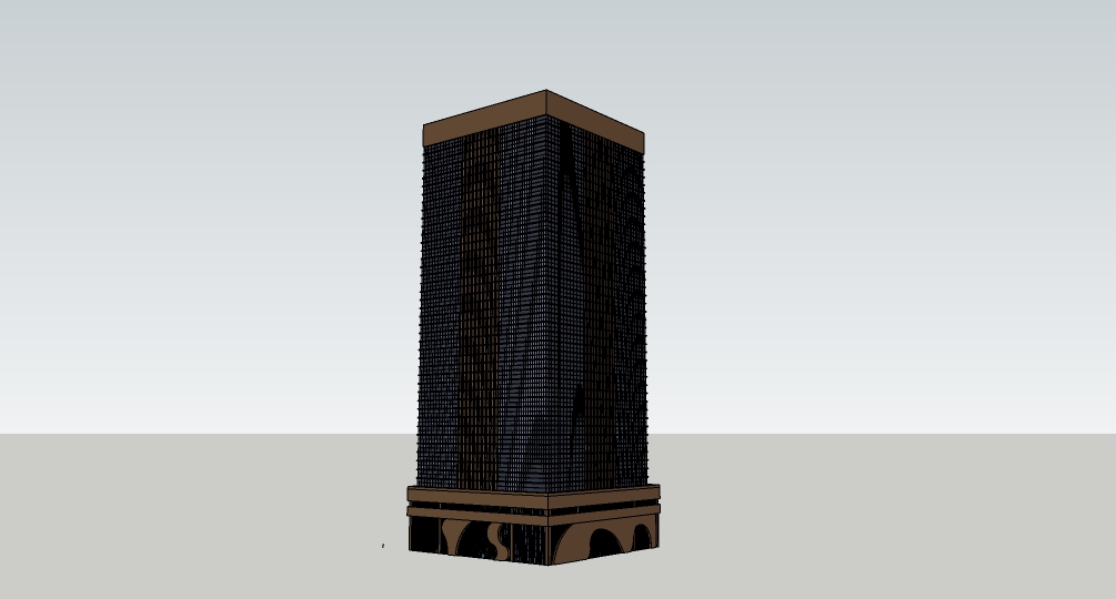 现代商业楼   商业建筑模型   商场