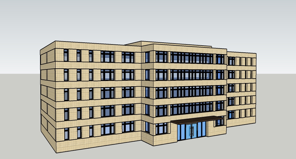 现在建筑模型  办公楼   公寓  宿舍     楼房    工厂建筑