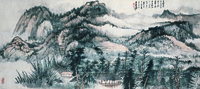 张大千美术作品贴图 中国画贴图