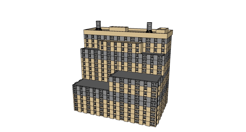 现代居民楼   城市建筑   楼房