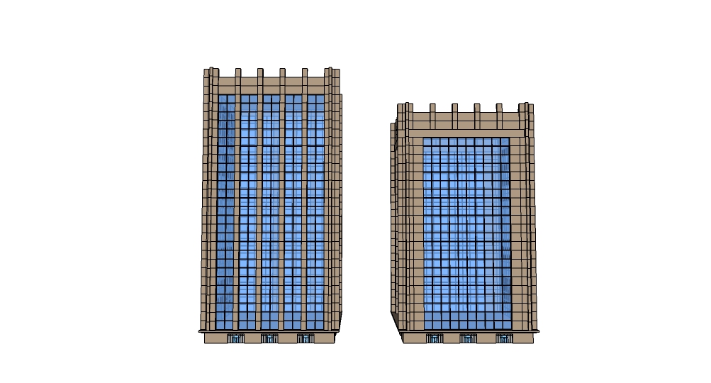 现代城市建筑 商业楼 写字楼